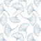 Yomshi Self Adhesive Wallpaper Leaf Peel and Stick Wallpaper Blue and White Wallpaper 44×300cm Removable Waterproof Sticky Back Plastic for Living Room Bedroom Furniture