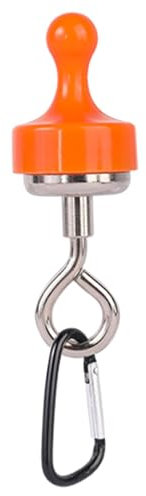 Magnetic Hooks Heavy Duty,Garage Hooks for Cabinet Magnetic Quick Release Keychain | Wall Hanger Organizer Holder for Toolbox, Grill, Cabins, Flashlights, Tools