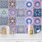 QUCUMER 20 Pezzi Adesivi per Piastrelle 15x15cm, Piastrelle Adesive Impermeabile, Mattonelle Adesive Cucina, Piastrelle Adesive Muro, per Decorazione da Parete per Cucina Bagno e Camera da Letto