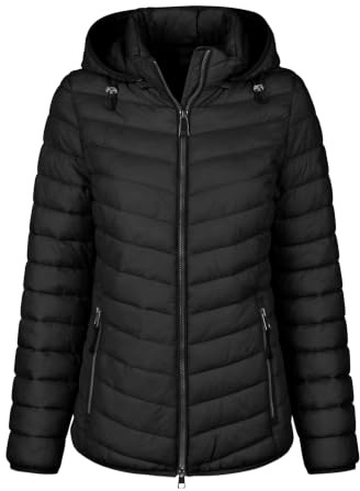 ONUA Leichte Steppjacke Damen, Übergangsjacke, Frühlingsjacke oder Damenjacke mit Wattierung, Outdoorjacke mit abnehmbarer Kapuze in fünf Farben (Größen 36-48)