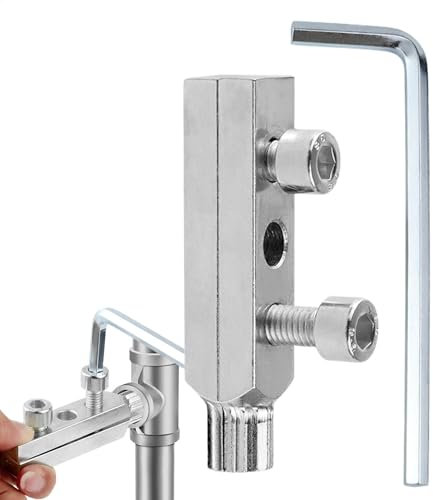 Estrattore del rubinetto rotto, set di estrazione delle viti, strumento di installazione e rimozione del rubinetto, multifunzione Easy Out Bolt Extractor Water tubation per viti