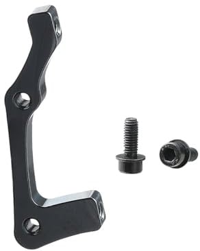 Disc Brake Adapter for Mountain Bike, Post/Side Mount Adapters for 160/180 /203/140 mm Disc Brake Rotor Front Rear Mounting (IS-F203/R180)