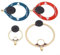 Portable 4PCS Mini Ring Antennas for Improved Signal Reception for Shortwave Radio Enthusiasts