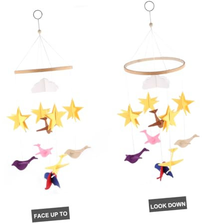 Abaodam 1Pc Hängen Anhänger Krippe Schmuck Hängende Dekoration Krippe Dekoration Wind Chime Charme Krippe Ornament