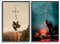 2 PCS Travis Poster Scott Music Rapper Vintage Cover Poster Für Zimmer, Ästhetische Leinwand-Wandkunst, Schlafzimmer-Dekor Poster 12x18inch(30x45cm)