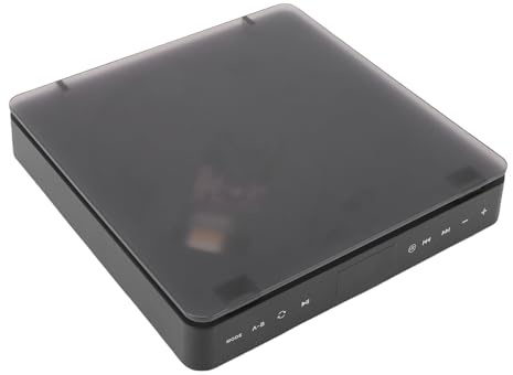 Karlak Lettore DVD per Tutte le Regioni con Protezione Antiurto e Funzione di Memoria Breakpoint per, Telecomando Incluso