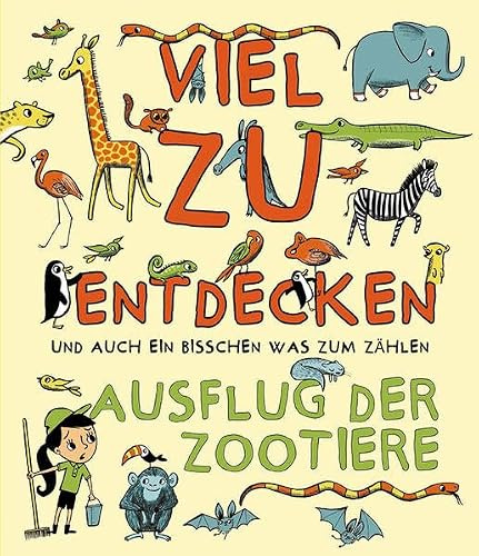 Ausflug der Zootiere: Viel zu entdecken - und auch ein bisschen was zum Zählen