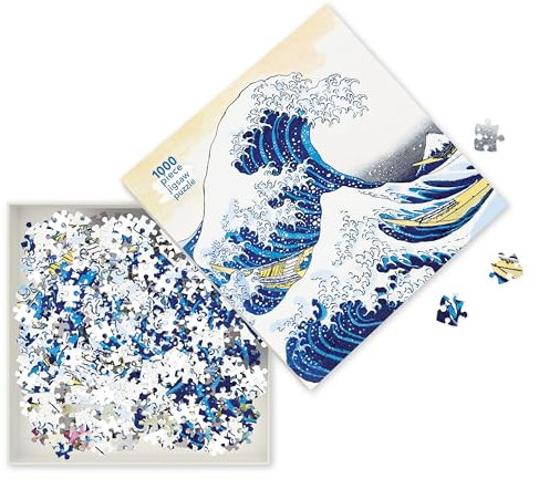 Adult Jigsaw Hokusai: The Great Wave: 1000 piece jigsaw (1000-piece jigsaws)
