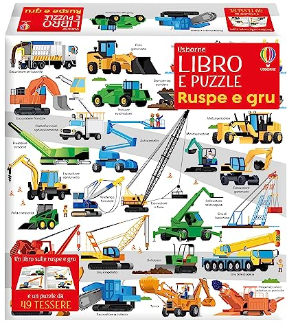 Ruspe e gru. Ediz. a colori. Con puzzle (Libro e puzzle)