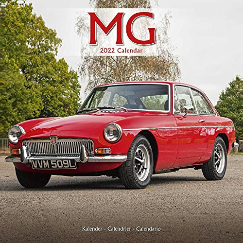 MG – MG Automobile 2022 – 16-Monatskalender: Original Avonside-Kalender [Mehrsprachig] [Kalender] (Wall-Kalender)
