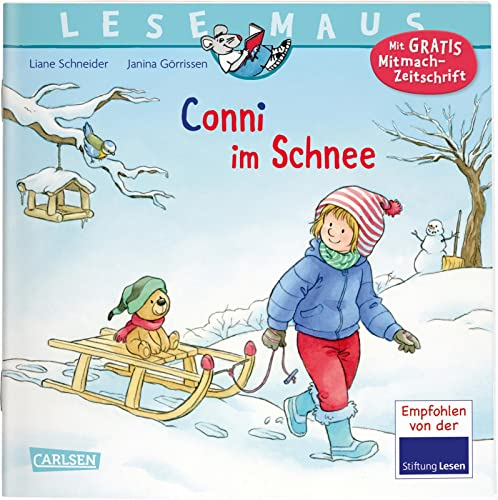 LESEMAUS 103: Conni im Schnee: Liebevoll erzählte Geschichte aus dem Kinderalltag | für Kinder ab 3 Jahren (103)