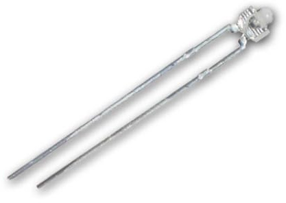 world-trading-net - 50 LED 1,8mm wasserklar blau Typ WTN-18-2500-b, Leuchtdiode, bedrahtet, Diode leuchtend, als Bauteil
