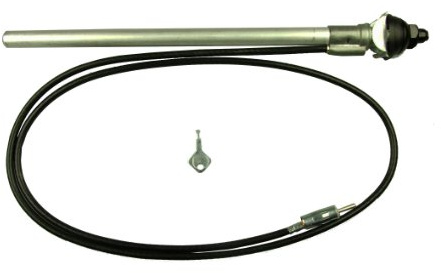 Celsus AN7900 Wing Mounted Antenna with Small Head - Black Mast