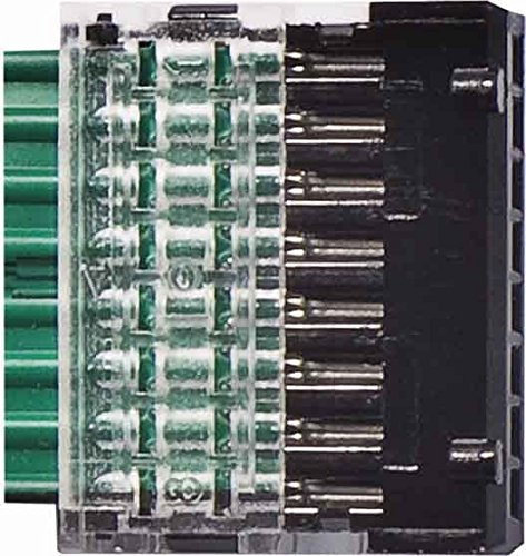 Eaton SWD4 Kabelschuh Flachstift , Isoliert, Schwarz, L. 17.5mm, Ummantelt, Packung a 10 Stück
