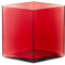 Iittala 1015576 Ruutu Vase, 205 x 180 mm, Cranberry Rot