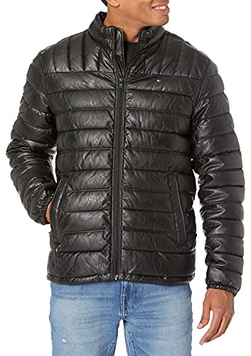 Tommy Hilfiger Herren Water Resistant Ultra Loft Down Alternative Puffer Jacket Jacke