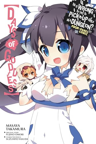 Is It Wrong to Try to Pick Up Girls in a Dungeon? Four-Panel Comic: Days of Goddess
