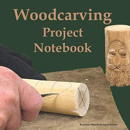 Woodcarving Project Notebook: Tree Spirit Cover - A Journal for 15 Wood Carving Projects - Each Project has 7 Pages to Document Wood, Tools, Carving ... Techniques, Notes and Competition Entry