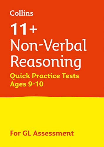 Letts 11+ Success – 11+ Non-Verbal Reasoning Quick Practice Tests Age 9-10 for the GL Assessment tests