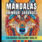 Mandalas animaux sauvages: Coloriage simple et relaxant adulte