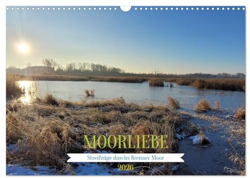 Moorträume - Naturschönheit in Bildern (Wandkalender 2026 DIN A3 quer), CALVENDO Monatskalender: Faszinierende Moorlandschaften in voller Farbvielfalt (CALVENDO Natur)