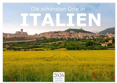 Die schönsten Orte in Italien. (Wandkalender 2026 DIN A2 quer), CALVENDO Monatskalender: Erleben Sie Italien wie nie zuvor. (CALVENDO Orte)