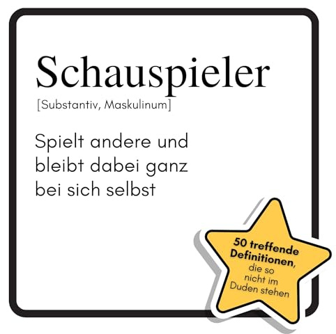 Schauspieler: Spielt andere und bleibt dabei ganz bei sich selbst. Das lustige Geschenkbuch für Mann, Frau, Kollege, Freund zu Geburtstag, Weihnachten