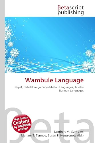Wambule Language: Nepal, Okhaldhunga, Sino-Tibetan Languages, Tibeto-Burman Languages