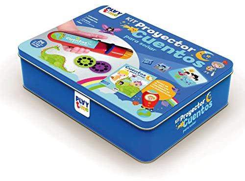 KIT PROYECTOR CUENTOS CAJA METALICA