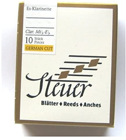 Steuer reed EB clarinet Solo White Line 4 pack of 10