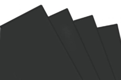 25 Sheets of A1 Black Maya Card, 270gsm 841mm x 594mm