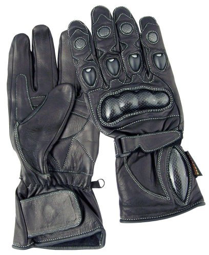 Roleff Racewear Lederhandschuhe, Schwarz, S
