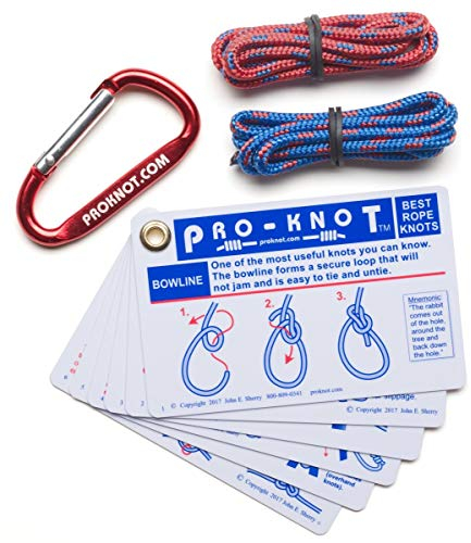 Pro-Knot Pkkit101 Hoja Fija, Cuchillo de Caza, Exterior, Camping, Unisex, No Hay Resultados, Talla única