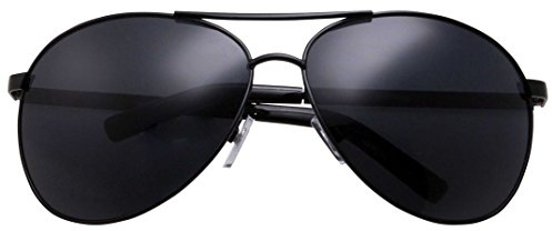 grinderPUNCH Big XL Wide Frame Extra Large Aviator Sunglasses Oversized 148mm Black