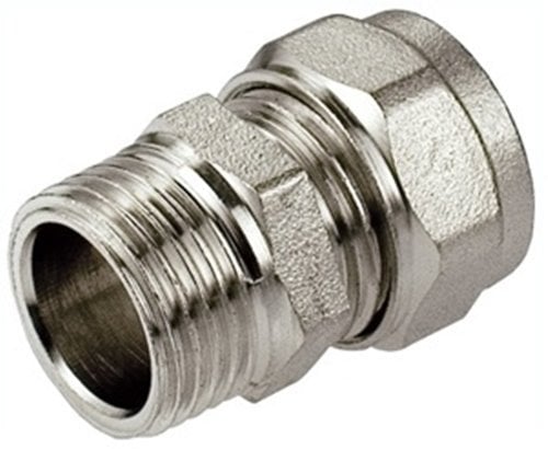 Anello di bloccaggio morsetto Collegamento passaggio AG Raccordo a compressione PEX PE di X Vite ubfitting, 16x3/4 AG