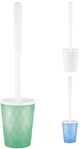 Spirella WC Bürste Klobürste Toilettenbürste hochwertig „Pool“ ØxH: 11 x 44cm - Grün