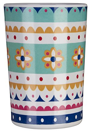 Premier Housewares MIMO Bazaar Gobelet 340 ML, Mélamine, Multi/colorées, 8 x 8 x 11 cm