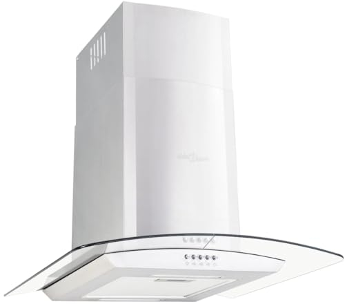 vidaXL Campana Extractora de Pared 60cm Acero Inoxidable 756m³/h LED Cocina