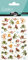 Maildor CY121C - Packung mit 1 Bogen 3D-Aufklebern Cooky, 7,5 x 12 cm, 36 Stickers, 1 Pack, Meeresschildkröten