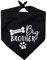 Pawskido Hundehalstuch, Motiv: Big Brother, wendbar, Dreieckstuch