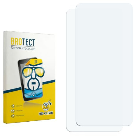 BROTECT Protector Pantalla para Xiaomi Mi Mix 3 5G Protector Transparente (2 Unidades) Anti-Huellas