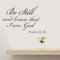 Wandaufkleber Wandtattoo Zitate Haltbare Bibelverse Christliche Zitate Wandkunst Aufkleber religiöses Wandbild 34x72cm
