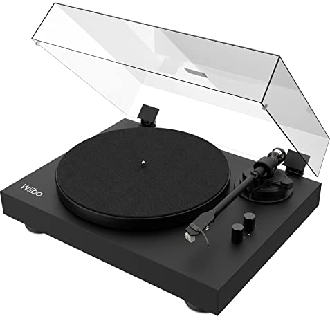 Wiibo Lyra 500 Giradiscos Premium con Previo Phono y Cápsula Audio Technica Premium