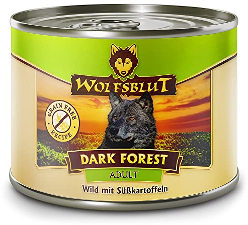 Wolfsblut - Dark Forest - 6 x 200 g - Wild - Nassfutter - Getreidefrei