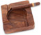 Cooler Zigarren-Aschenbecher für den Innen- und Außenbereich, quadratischer Zigarren-Aschenbecher aus Holz für Terrasse, Zuhause, draußen, Büro und Party von FriyGardcn