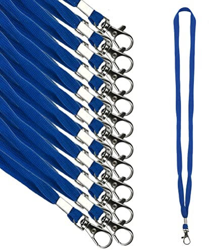 100Stk Nackenband Schlüsselband Kinder Schlüsselbänder Schlüsselband Lang Pantone Schlüsselband Neck Lanyard Strip Schlüsselbund Band Ausweishülle Namensschilder Schlüsselanhänger Band Umhängeband