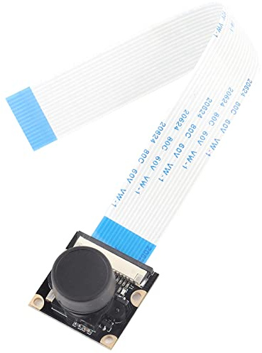 Septpenta Kameramodul, 5 MP Klares Bild 15 cm Flachbandkabel Ersatz Kameraplatine, 130 ° Ansicht 15 Poliger Serieller MIPI Kamera Schnittstellenanschluss (CSI) für Raspberry PI B 3/2