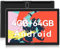 FEONAL 2023 Neueste Tablet 10 Zoll, Android 4G LTE+WiFi, Tablets Mit 2 SIM 1 SD,64GB ROM SD Max 512GB-Octa-Core | 1080P FHD | 13MP | 6000mAh | Bluetooth | WLAN/GPS/OTG/Typ C - Schwarz