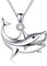 ONEFINITY Hai Ketten 925 Sterling Silber Geschnittener Hai Ozean Tier Anhänger Schmuck Geschenk Für Damen Und Herren