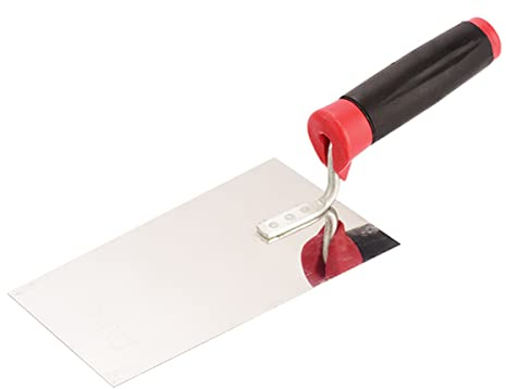 Putty Knife,Paint Scraper Spackle,Scraper Tool,Paint Scraper,Professional Trowel Tradesman Bricklayer Brick Laying Pointing Jointer Plastering Cement Mortar DIY Tools with Soft Grip Handles,L